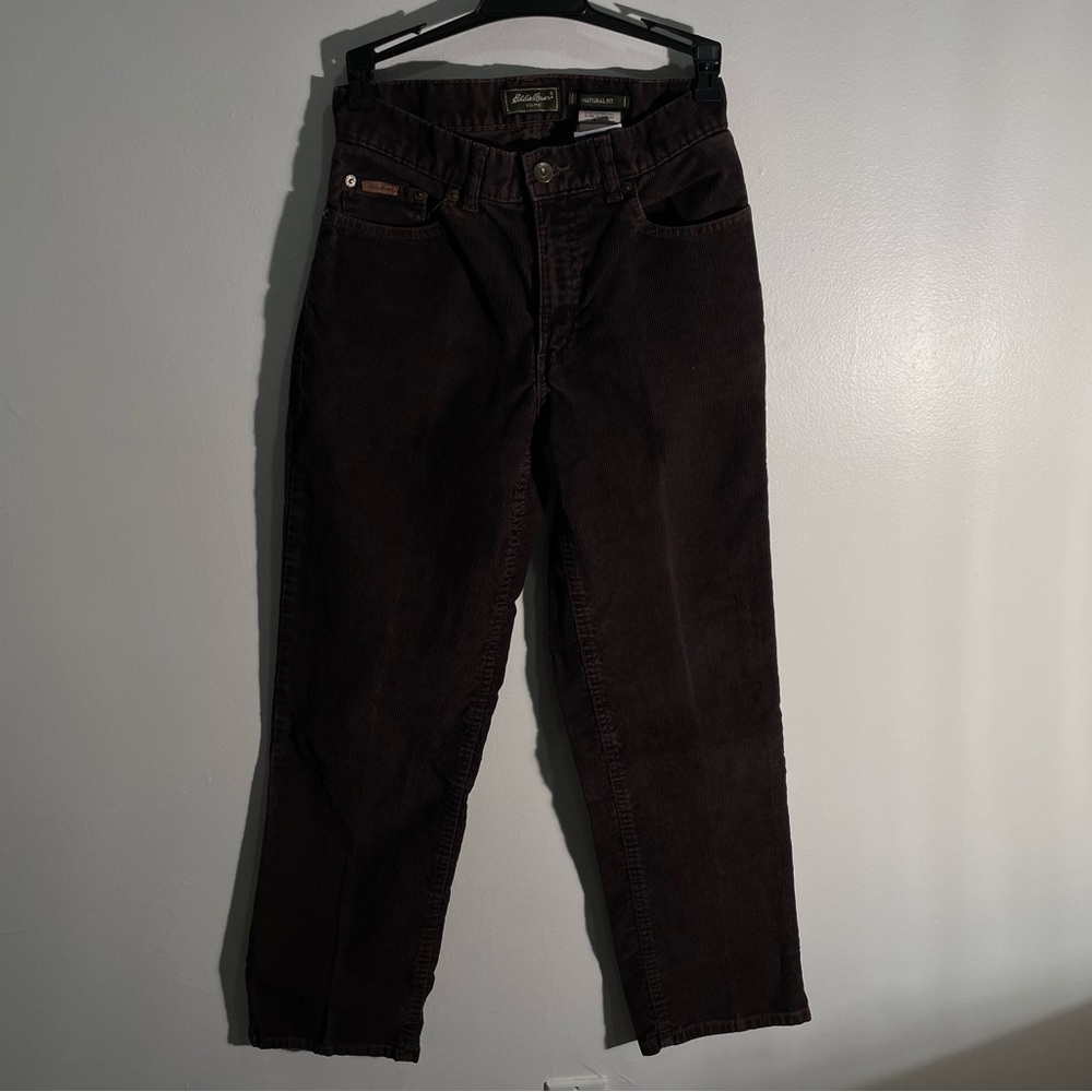 straight leg corduroy jeans